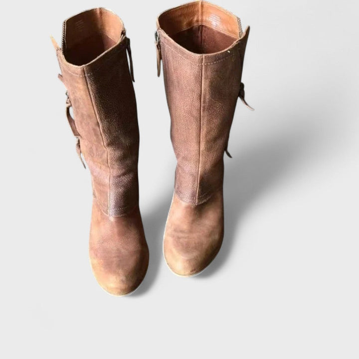 Élisa | Botas Retro Con Cremallera