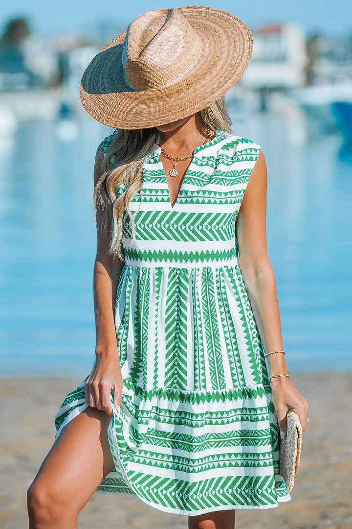 Lison | Vestido Corto Bohemio