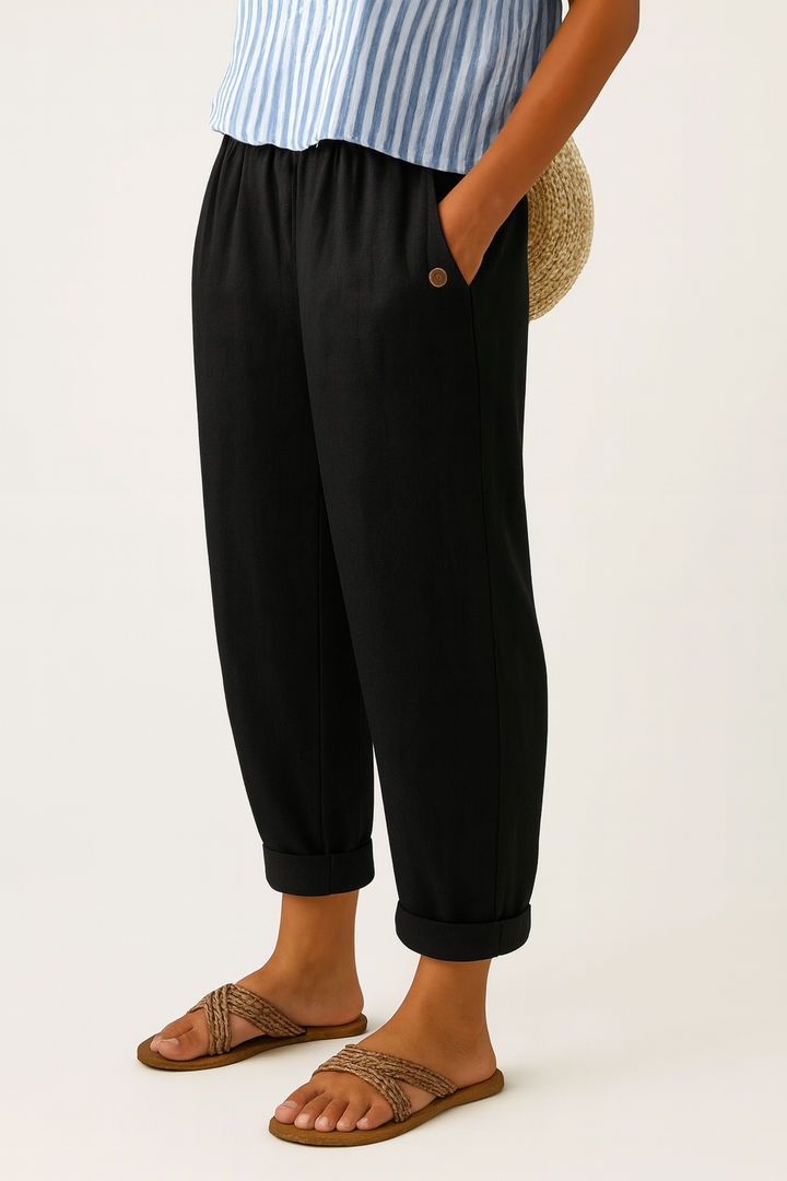 Mathilde | Pantalón Casual Corte Globo