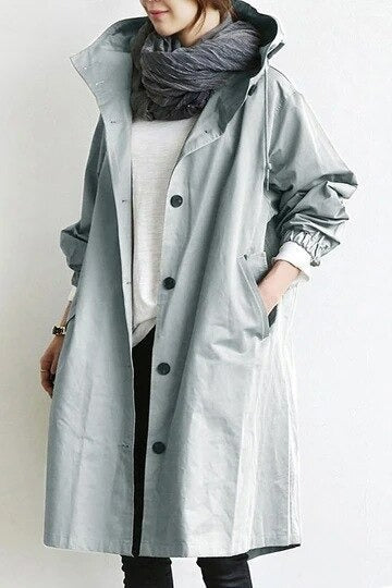 Mandy - Abrigo Trench Elegante Impermeable