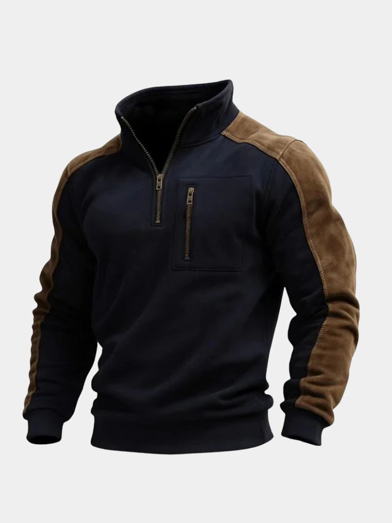 Urban Explorer High Collar Quarter Zip Pullover - Dalton & Rowe