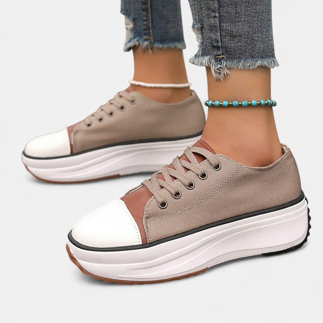 Maëlys | Zapatillas de Plataforma con Suela Dentada