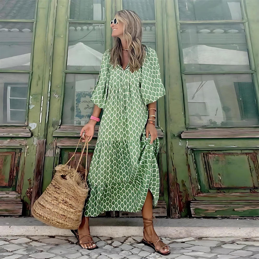 Galilea | Vestido Maxi Bohemio