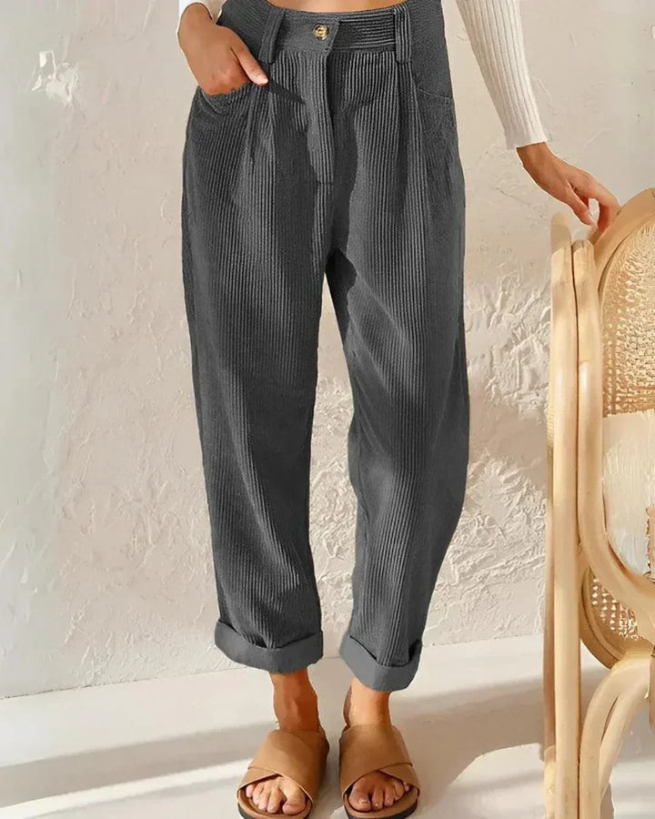 Colette | Pantalón Texturizado Vintage