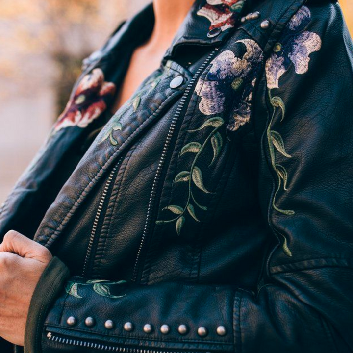 Livia - Chaqueta Floral Retro Chic