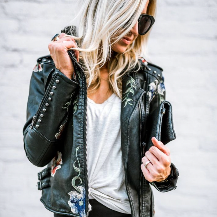 Livia - Chaqueta Floral Retro Chic