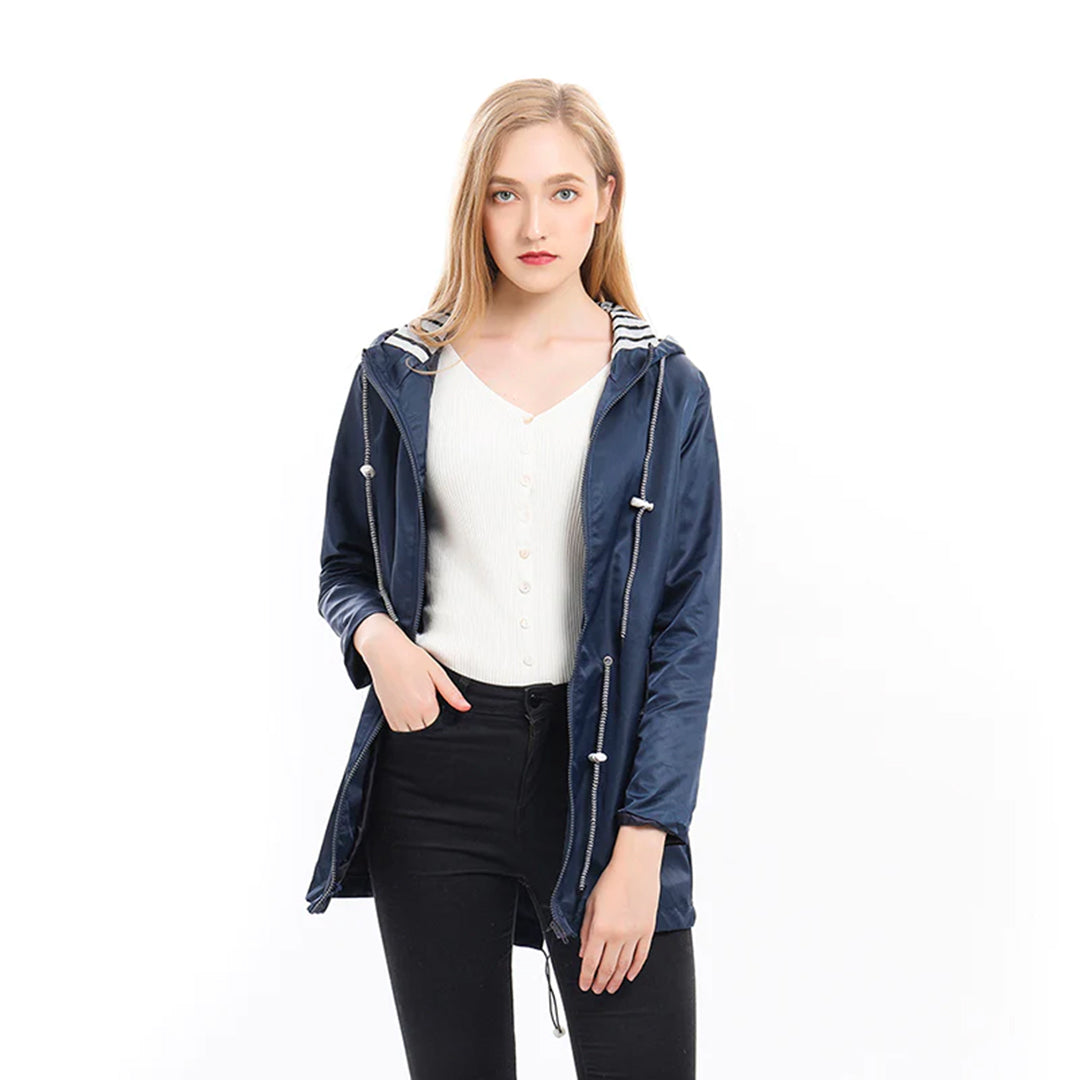 Glayda - Impermeable Elegante y Cómodo
