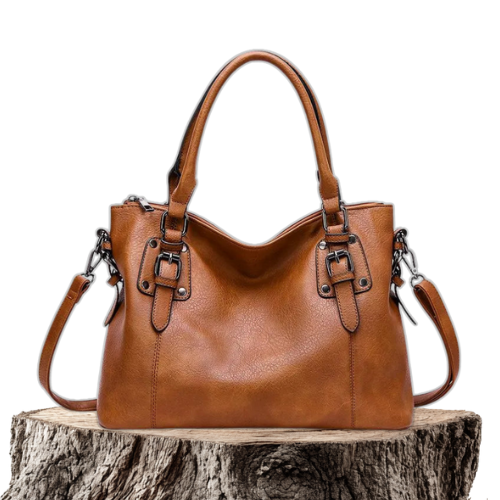 Camille | Bolsa de Mano de Cuero Suave Elegancia Diaria
