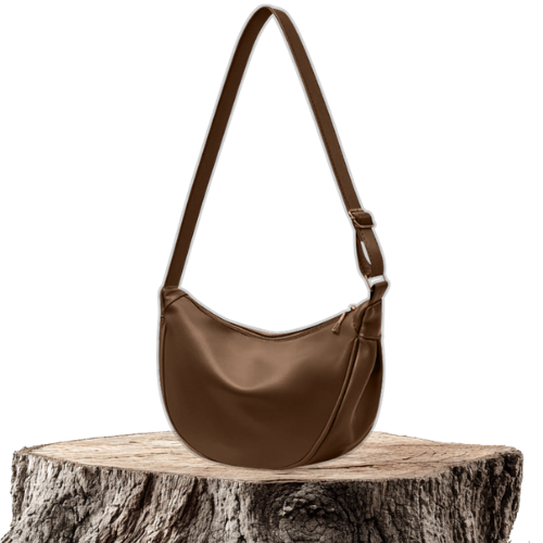 Léa | Bolsa Bandolera Media Luna Minimalista