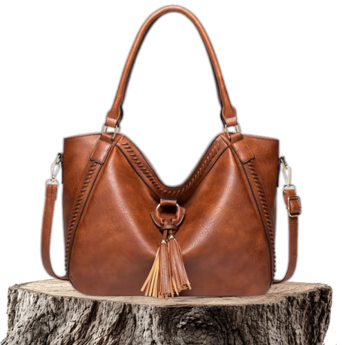 Adèle | Bolso de Hombro Bohemio con Borlas
