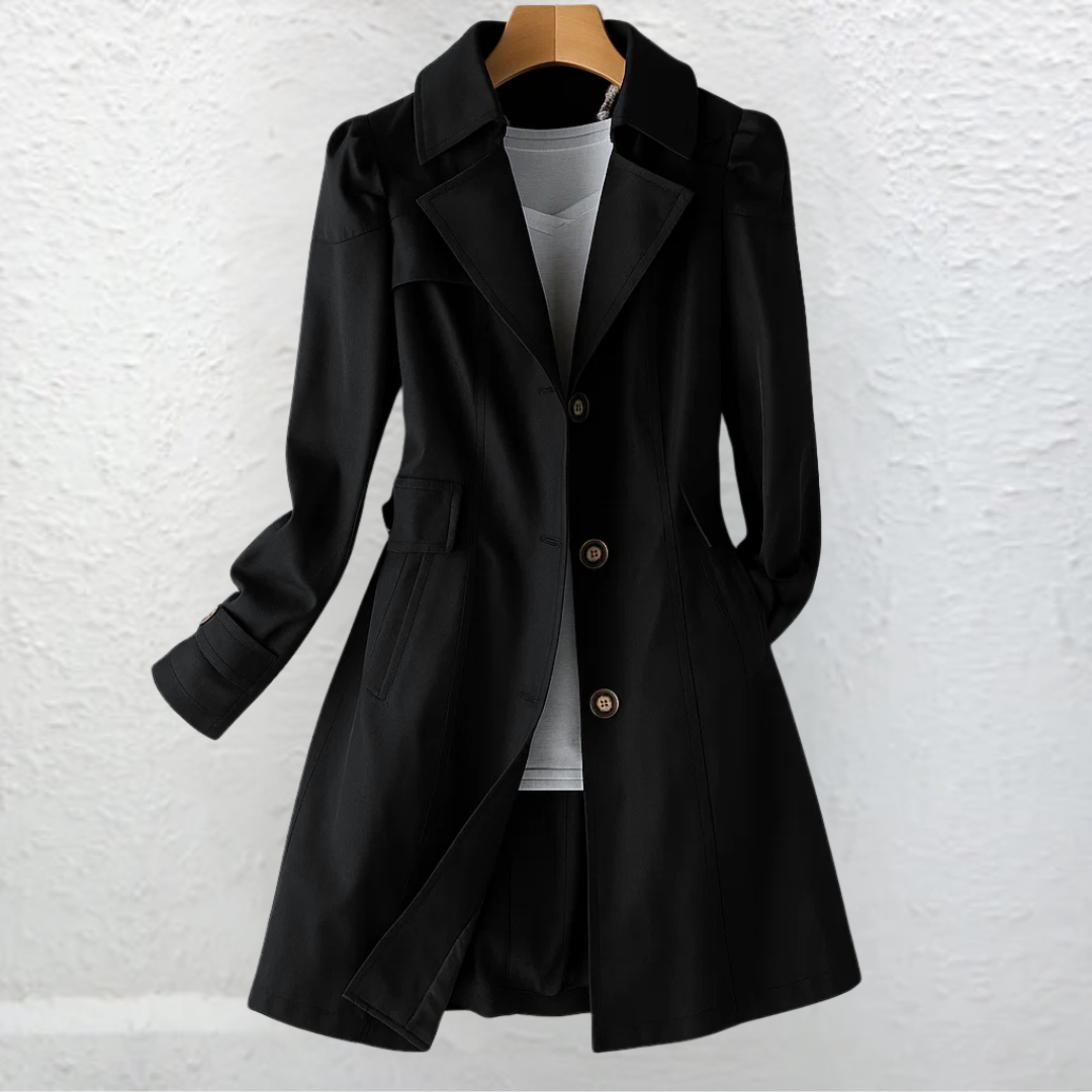Veyressa - Abrigo Vintage Elegante
