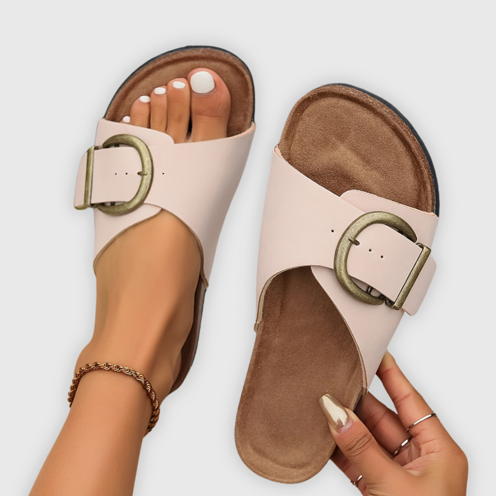 Capucine | Sandalias Ortopédicas con Hebilla