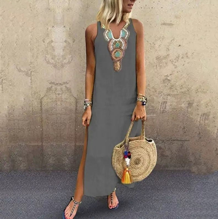 Inès | Vestido Maxi Bohemio