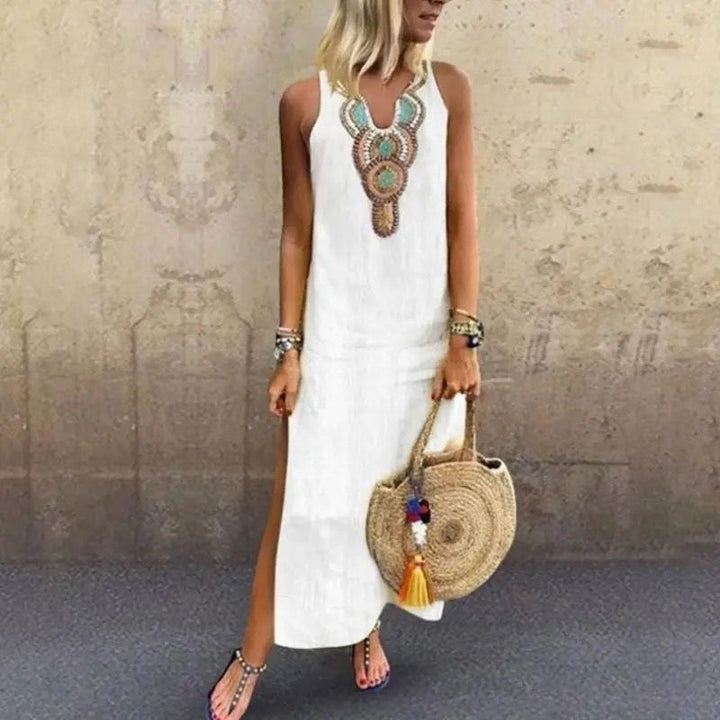 Inès | Vestido Maxi Bohemio