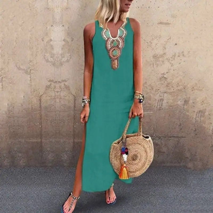 Inès | Vestido Maxi Bohemio