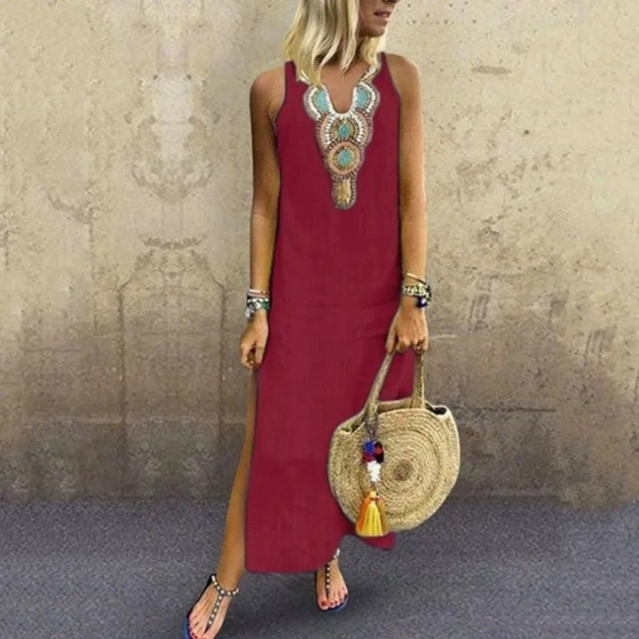 Inès | Vestido Maxi Bohemio