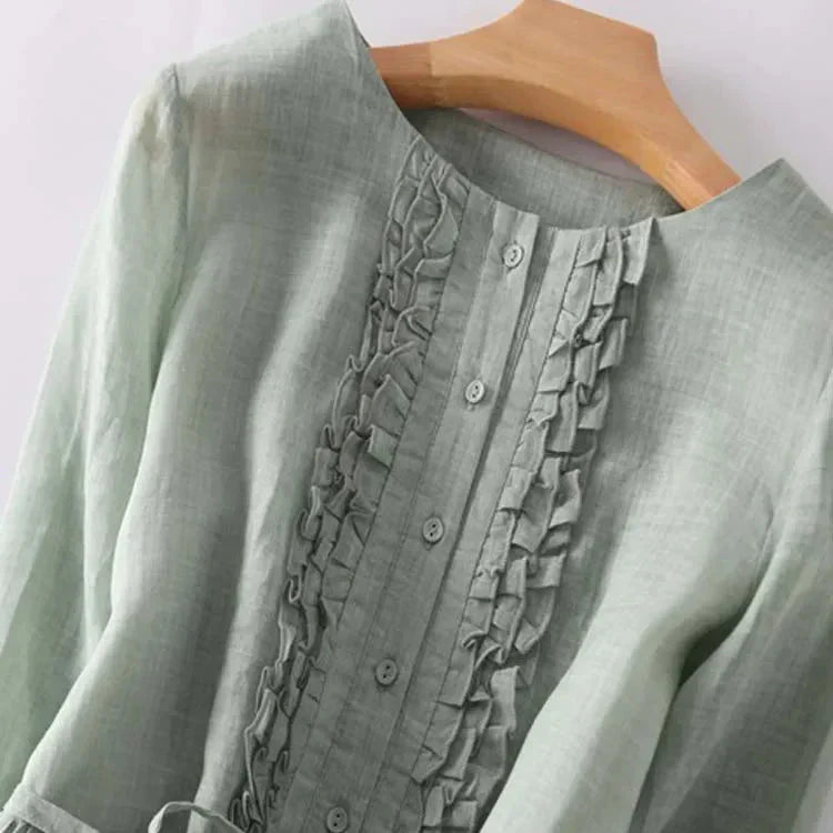 Auréline | Vestido Bohemio Natural