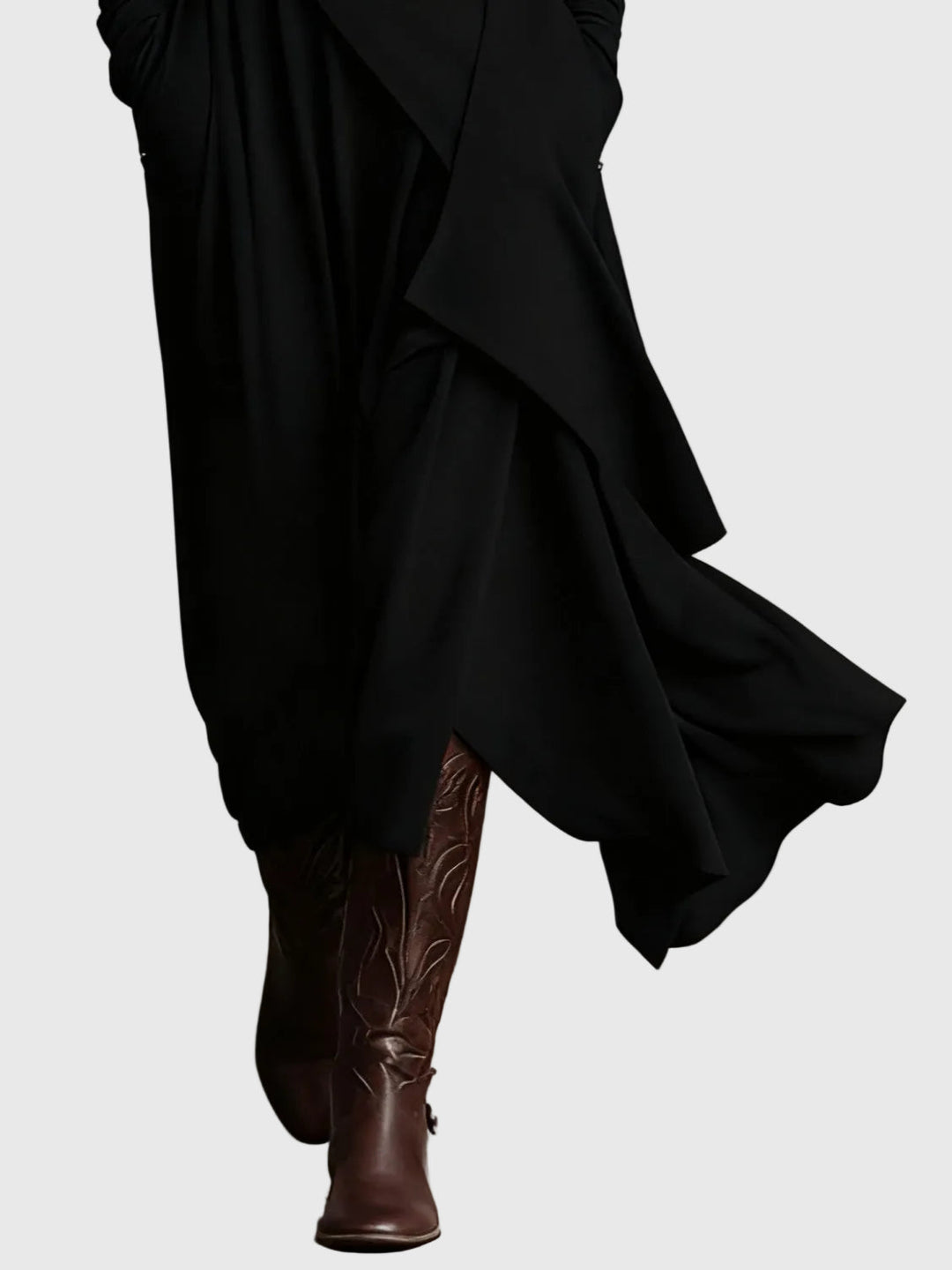 Isabeau | Vestido Maxi Drapé Elegancia