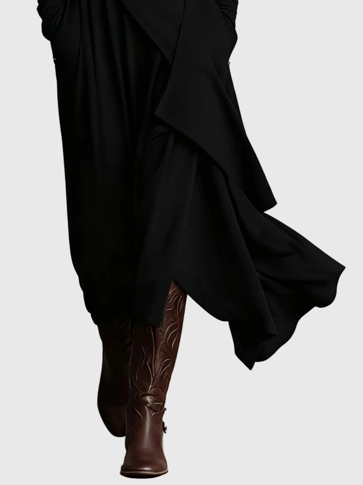Isabeau | Vestido Maxi Drapé Elegancia