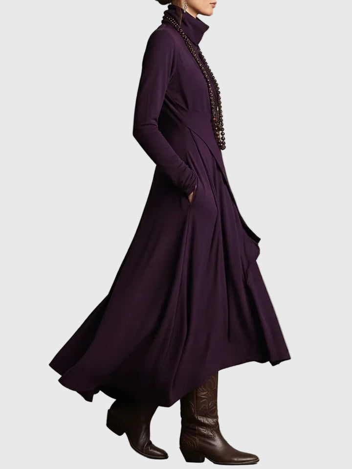 Isabeau | Vestido Maxi Drapé Elegancia