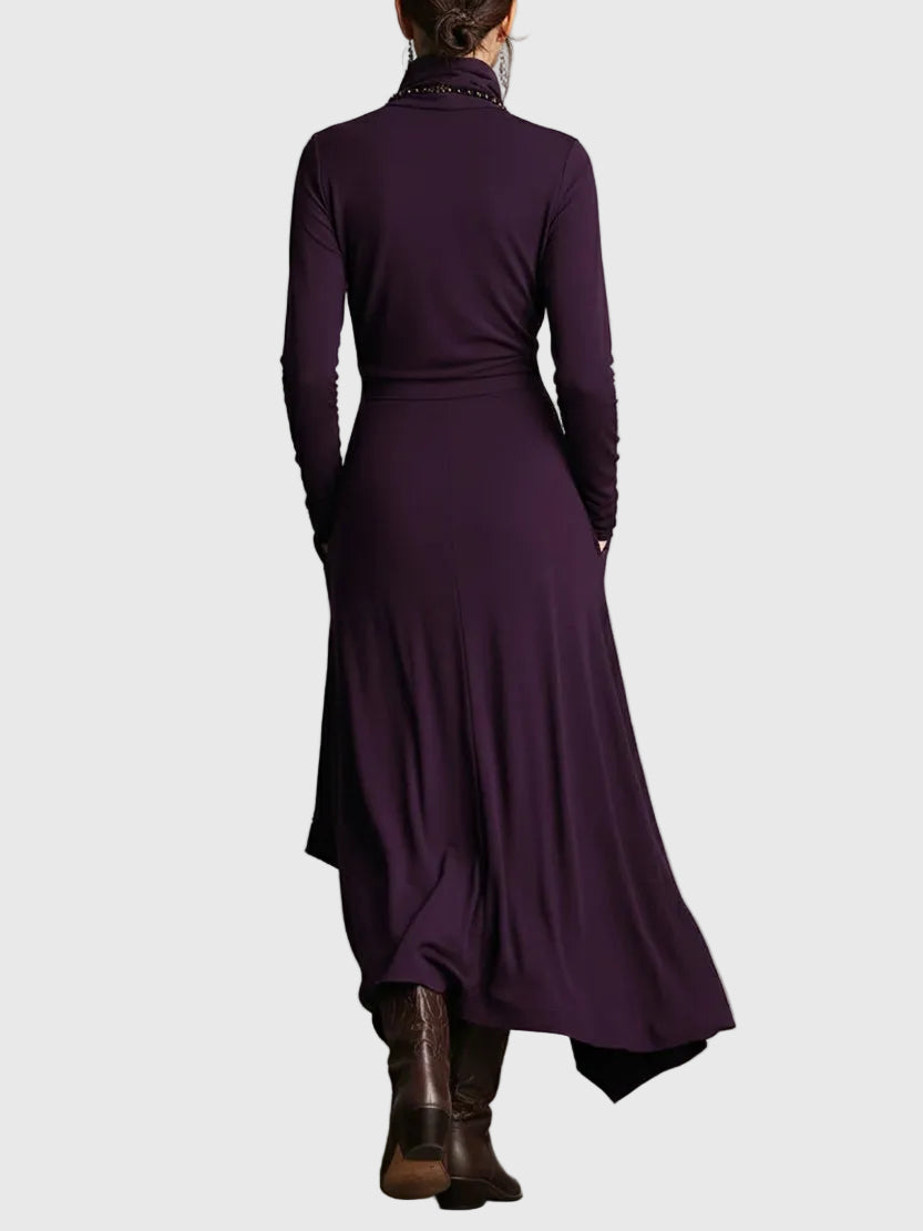 Isabeau | Vestido Maxi Drapé Elegancia