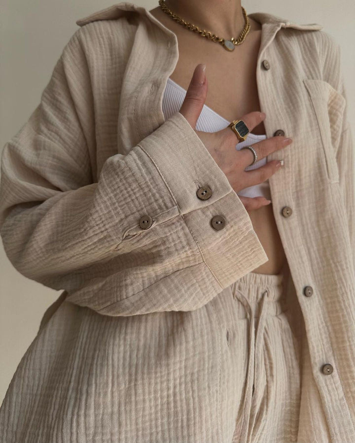 Brigette - Conjunto de Dos Piezas Aireado