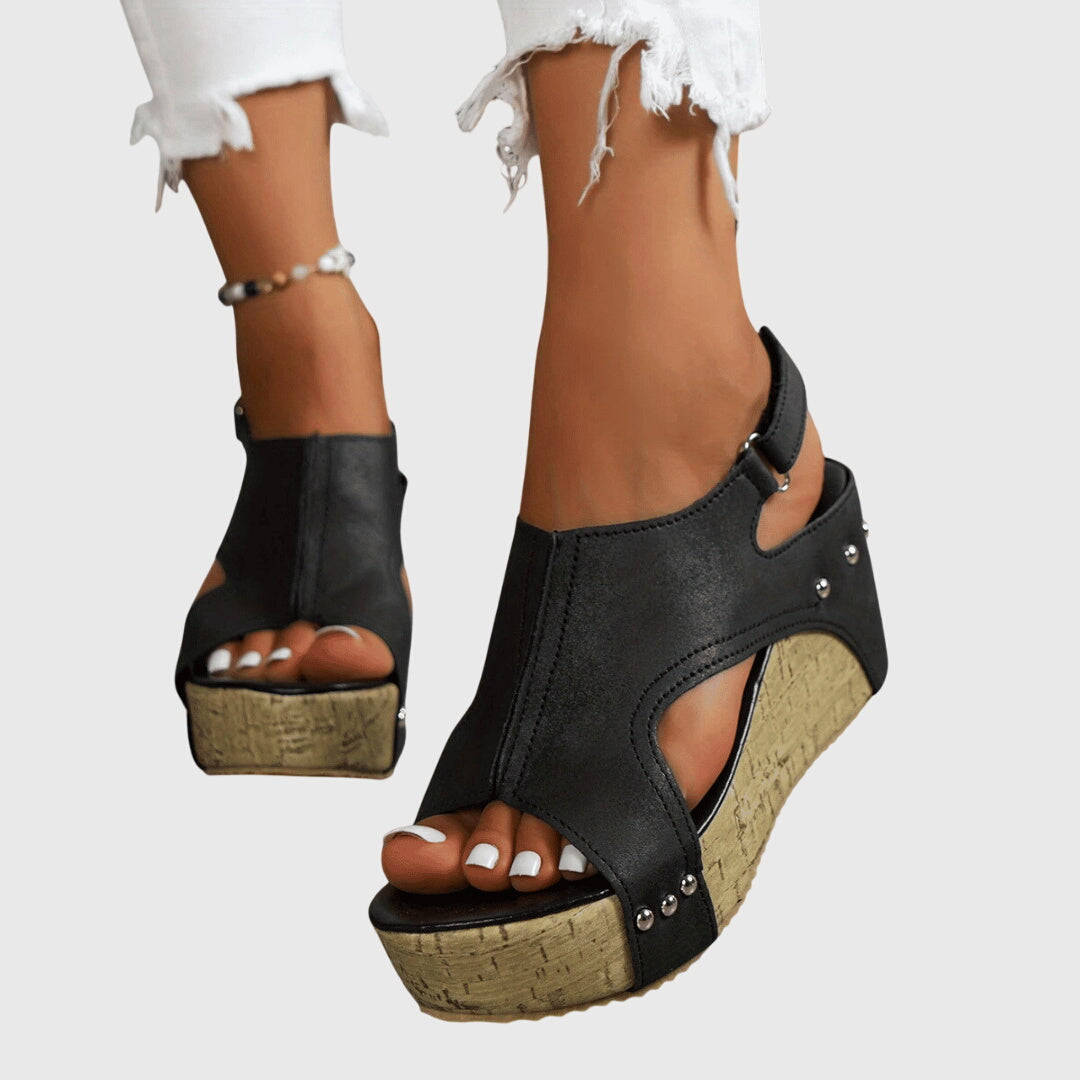 Émilie | Sandalias Ortopédicas con Cuña