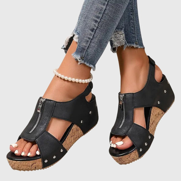 Bridie | Sandalias Ortopédicas con Cuña