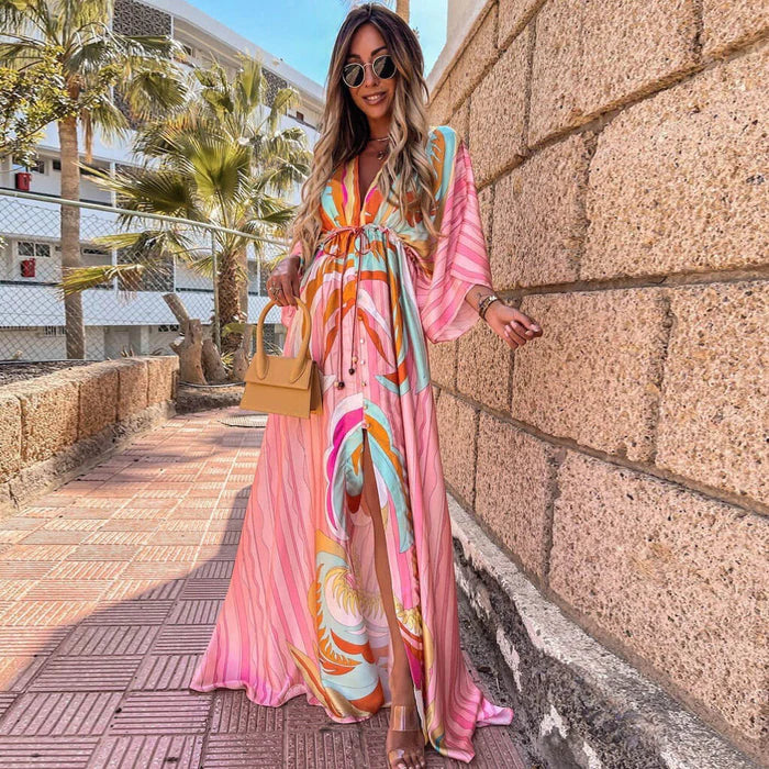 Élodine | Vestido Maxi Bohemio Chic