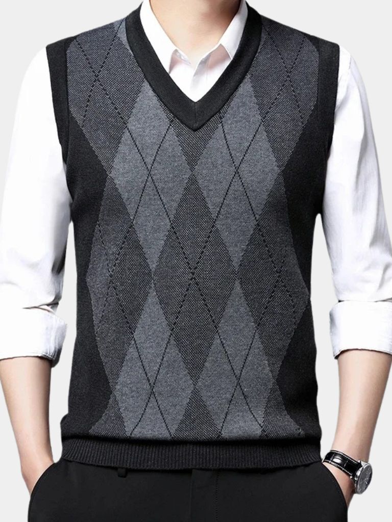 Academic Essential Knit Vest - Dalton & Rowe