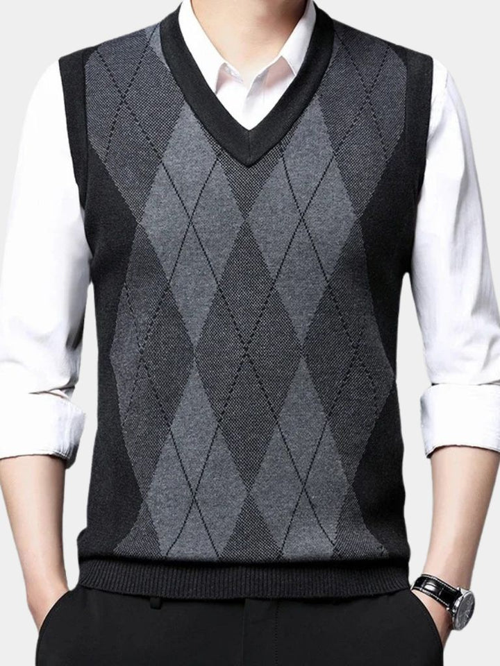 Academic Essential Knit Vest - Dalton & Rowe