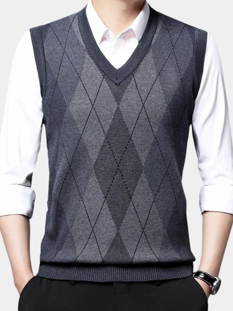 Academic Essential Knit Vest - Dalton & Rowe