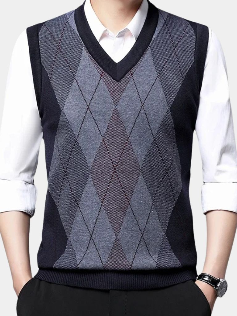 Academic Essential Knit Vest - Dalton & Rowe