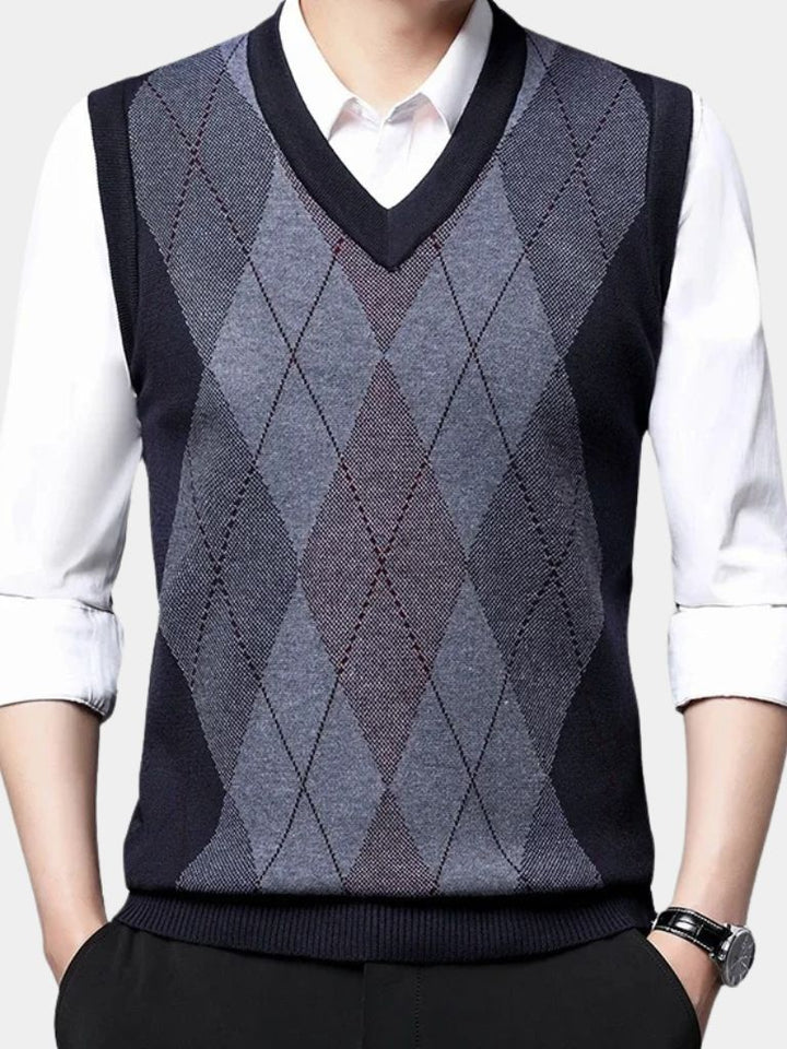 Academic Essential Knit Vest - Dalton & Rowe