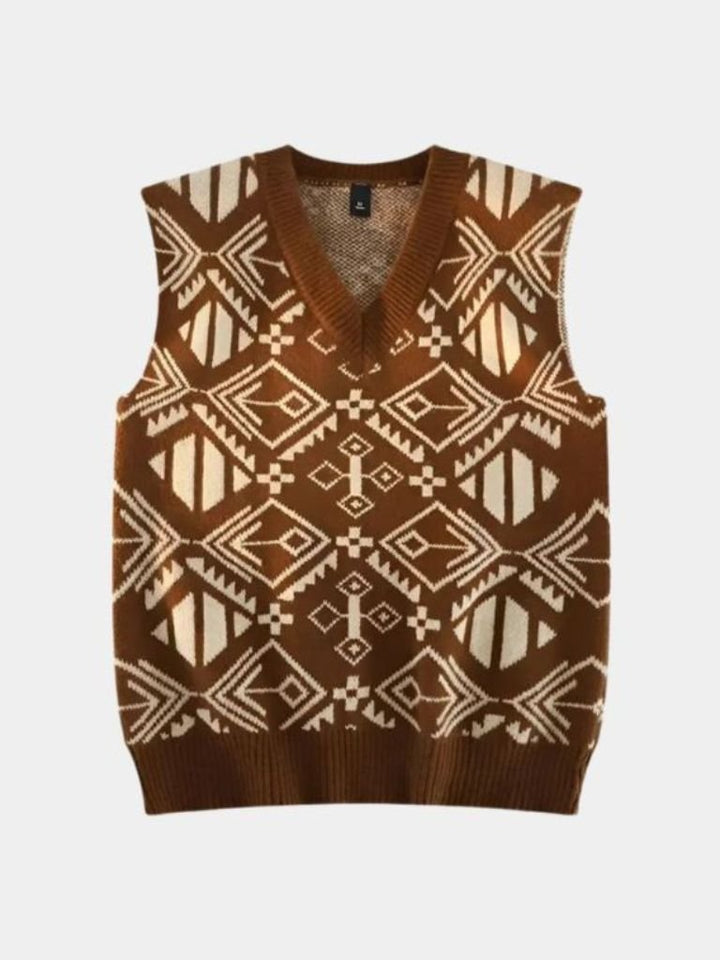 Academic Retro Knit Vest - Dalton & Rowe