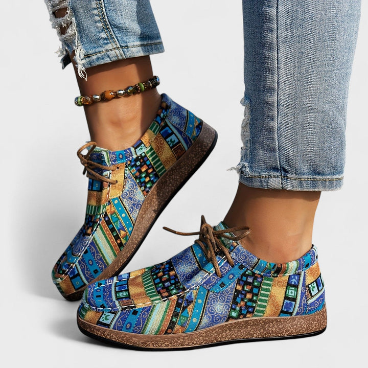 Azura | Zapatillas Étnicas Patchwork