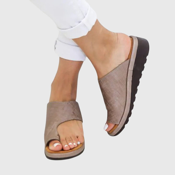 Juliette | Mules Ortopédicas Minimalistas con Plataforma