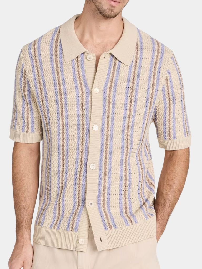 Atlantic Frame Knit Polo - Dalton & Rowe