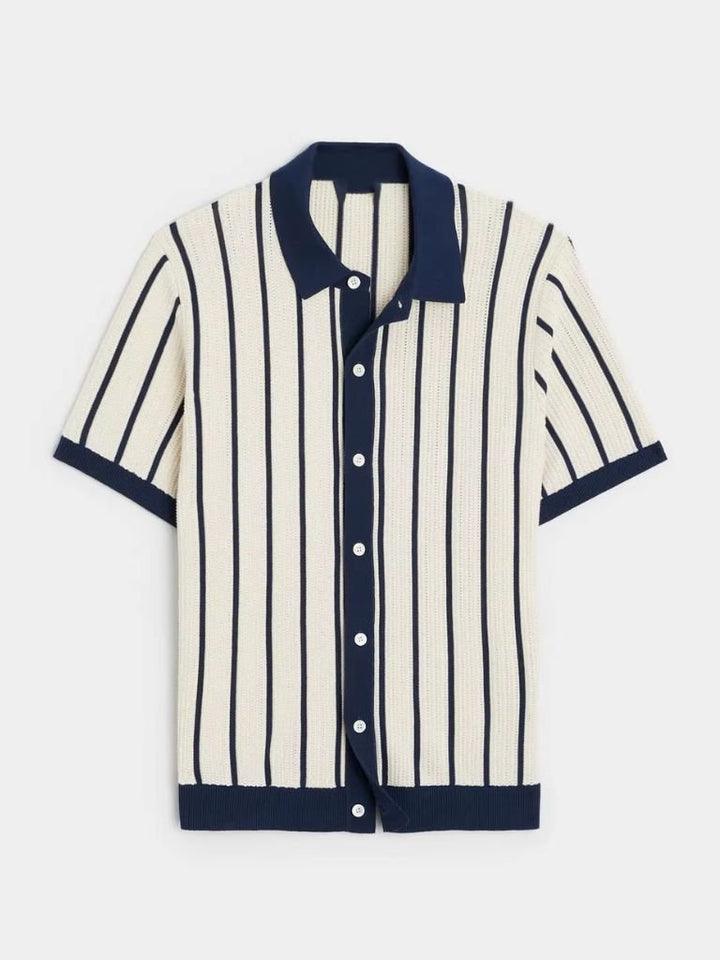 Atlantic Frame Knit Polo - Dalton & Rowe