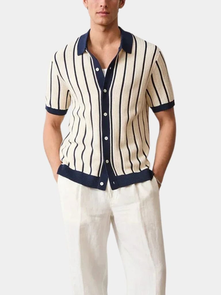Atlantic Frame Knit Polo - Dalton & Rowe