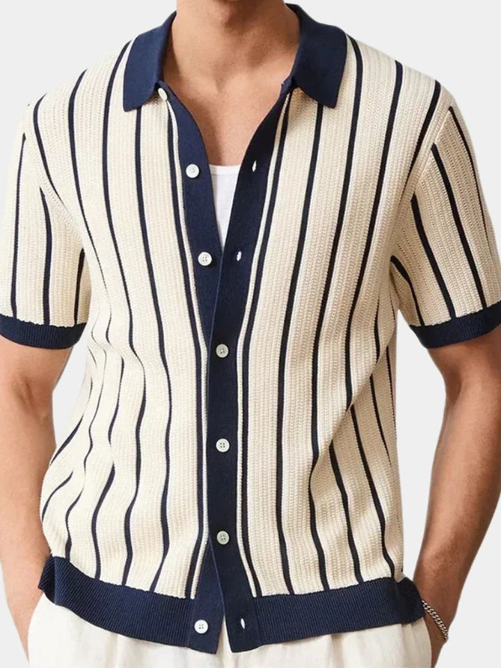 Atlantic Frame Knit Polo - Dalton & Rowe