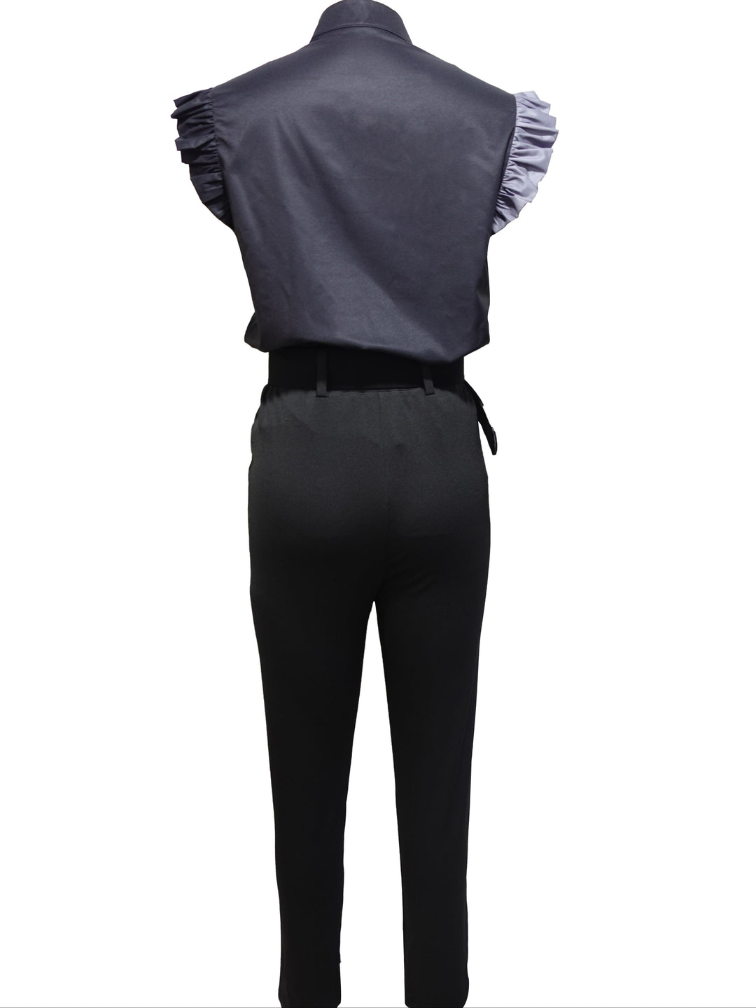 Florabel - Conjunto Elegante con Mangas Volantes