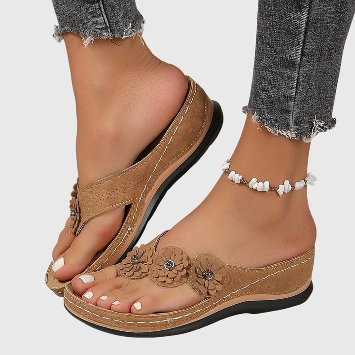 Asha | Sandalias Ortopédicas Florales