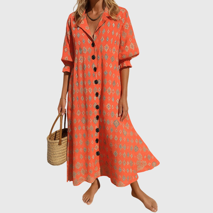 Hortense | Vestido Maxi Impreso Floral