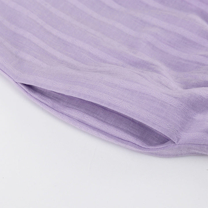 Viola - Conjunto de Camisa Botonada y Shorts Aireados