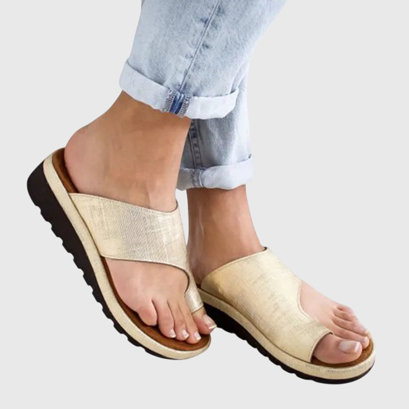 Juliette | Mules Ortopédicas Minimalistas con Plataforma