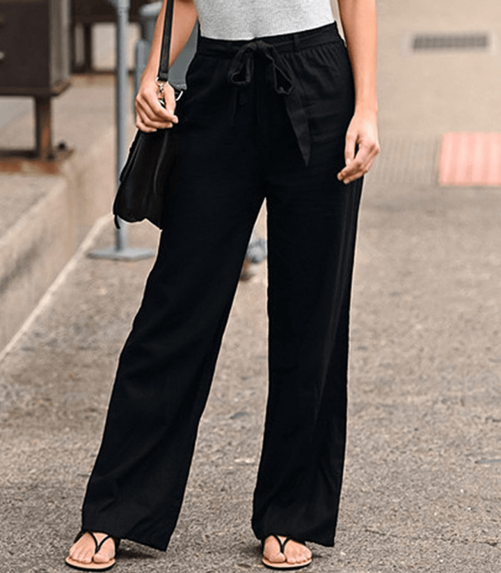 Joleen - Pantalón de Relax para Mujer con Cordón y Cintura Elástica