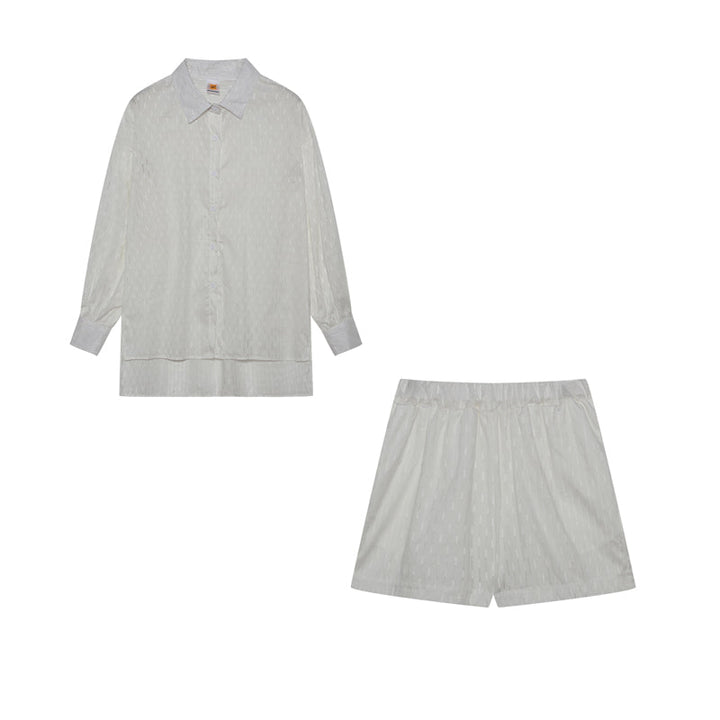 Elizabeth - Conjunto de Camisa y Shorts Ligeros