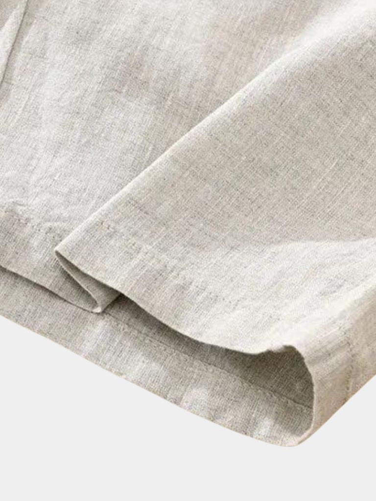 Bleu Horizon Linen Shorts - Dalton & Rowe