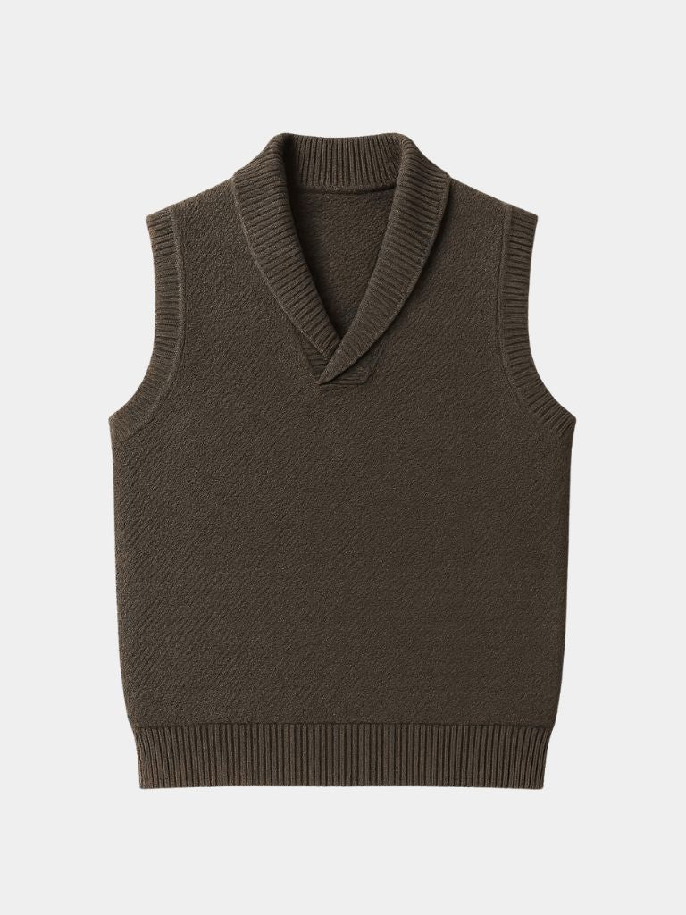 British Knit Vest Waistcoat - Dalton & Rowe